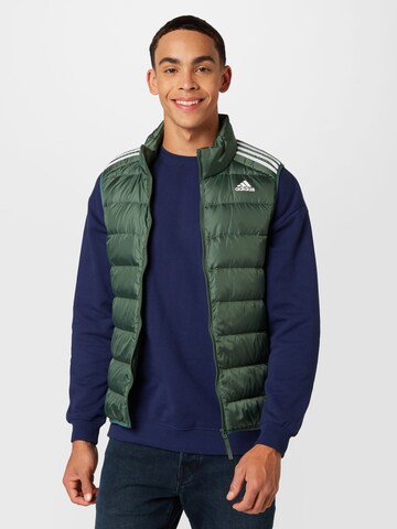 ADIDAS SPORTSWEAR Sports Vest 'Essentials Light Down' in Green: front