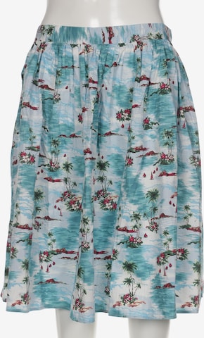Hell Bunny Skirt in XXXL in Blue: front