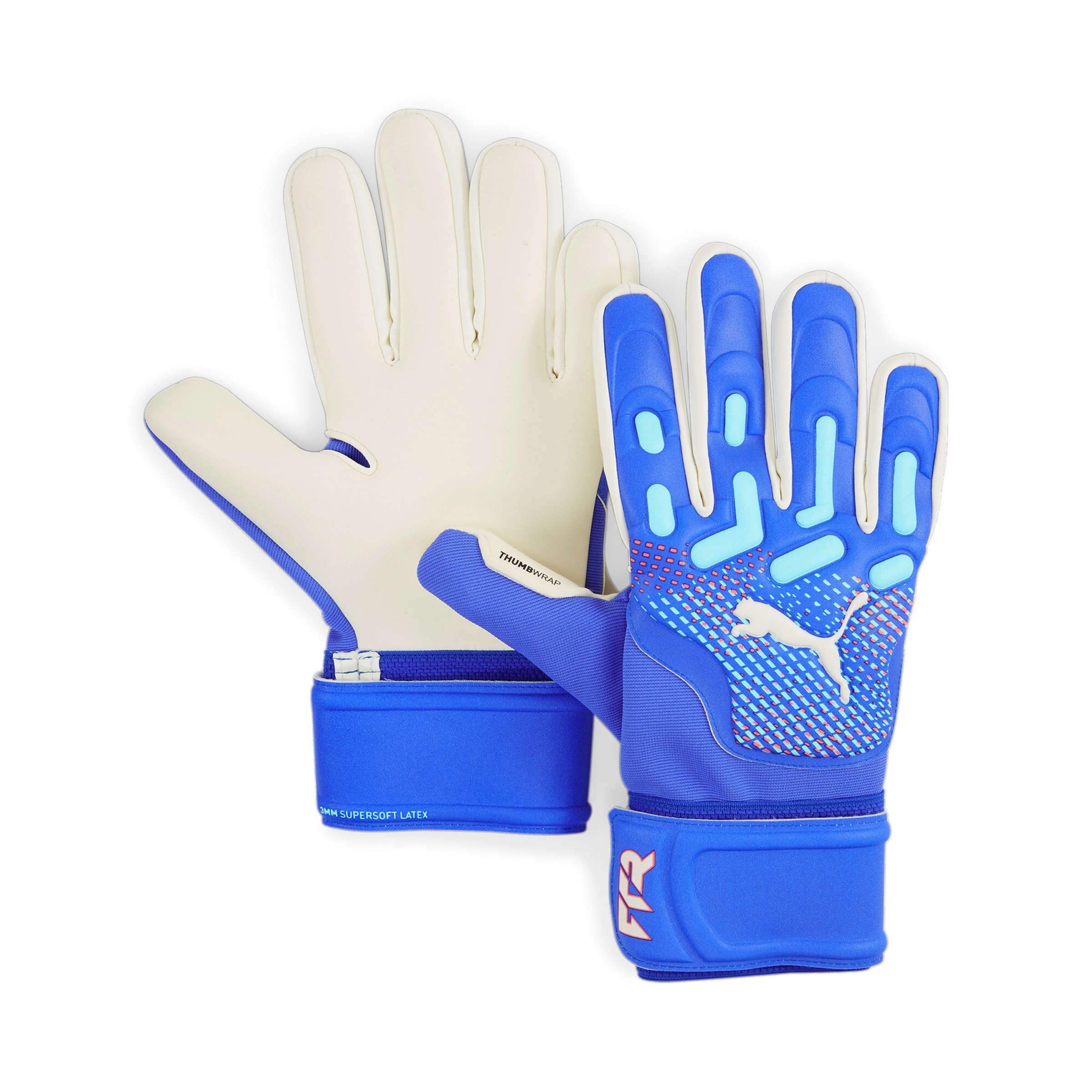 Gants de sport 'Future Match' PUMA en bleu : devant