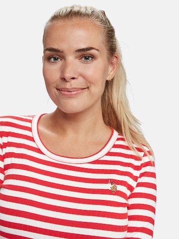 U.S. POLO ASSN. Shirt 'Chanett' in Rood