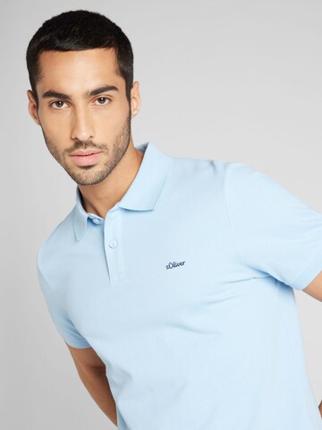 s.Oliver Poloshirt in Blau