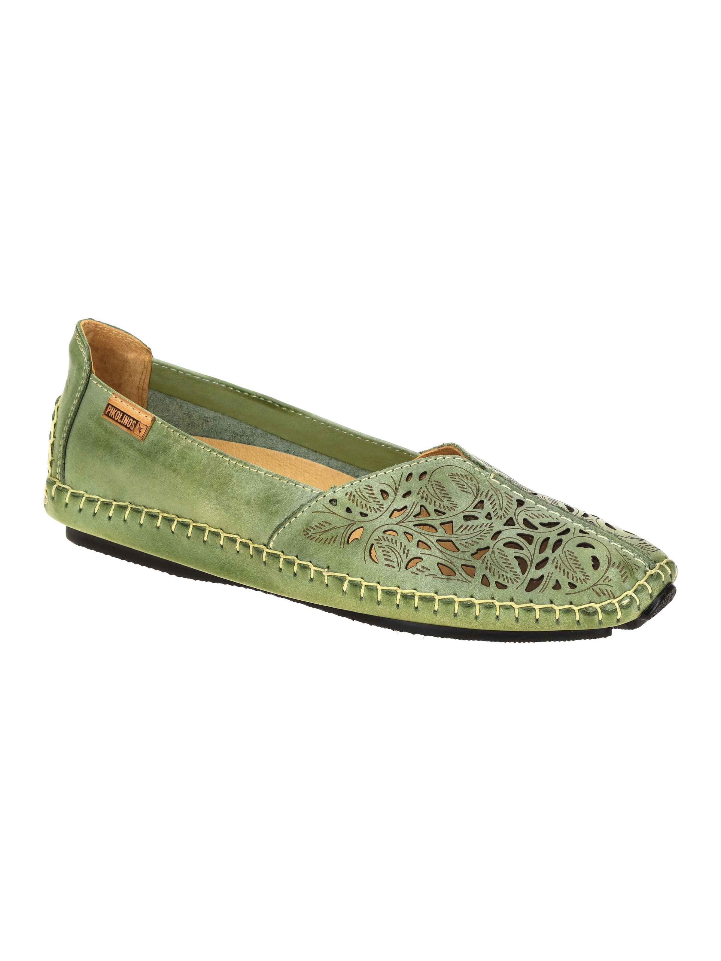 PIKOLINOS Slippers in Green: front