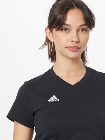 ADIDAS SPORTSWEARTehnička sportska majica 'Entrada 22' - crna boja
