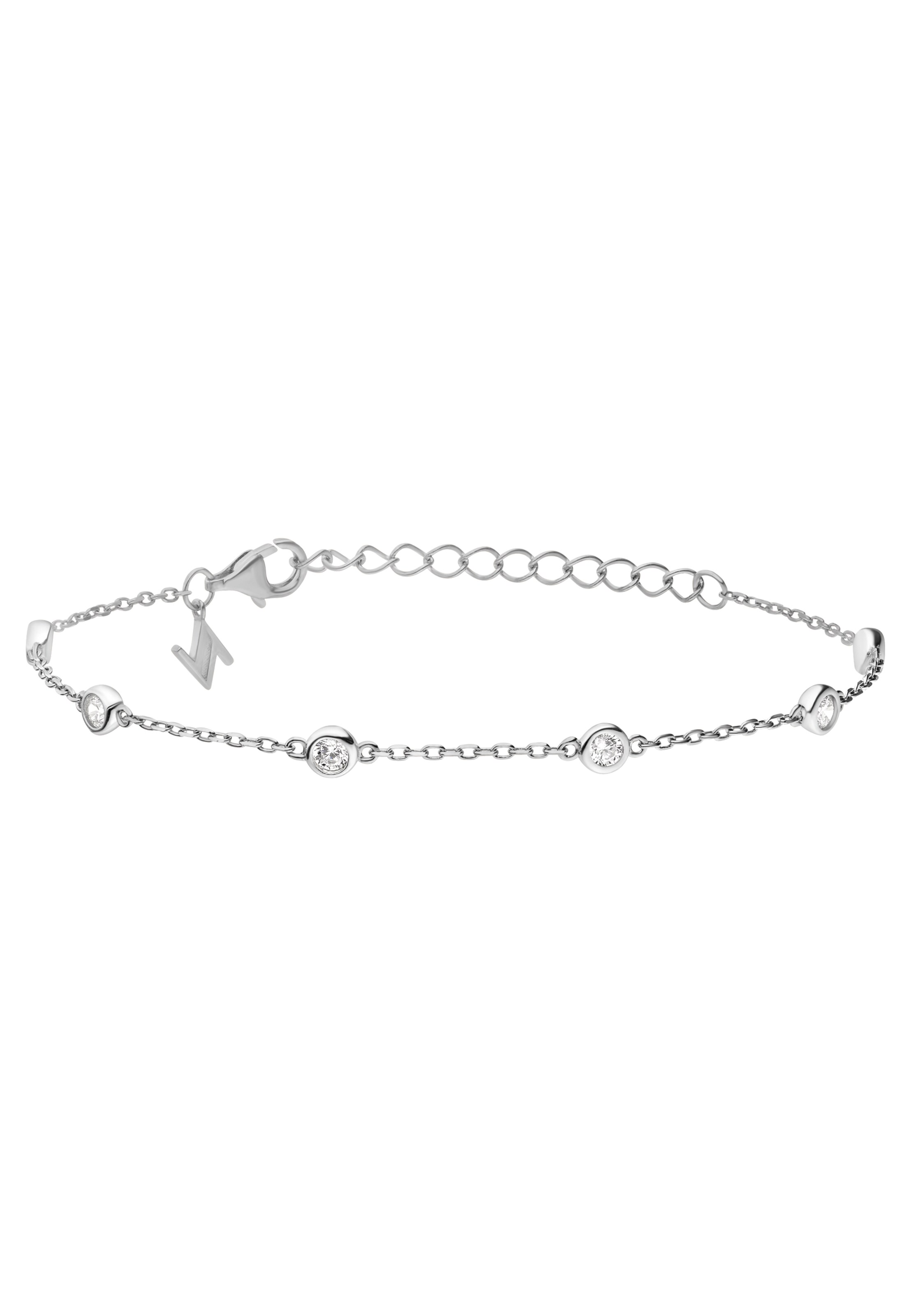 Nana Kay Bracelet 'Tiny Gems' in Silver: front