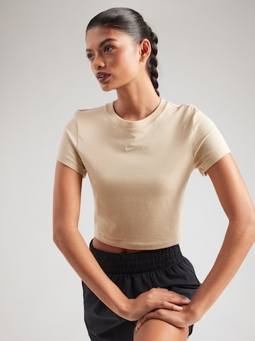 Nike Sportswear Póló 'Chill' - bézs: elől