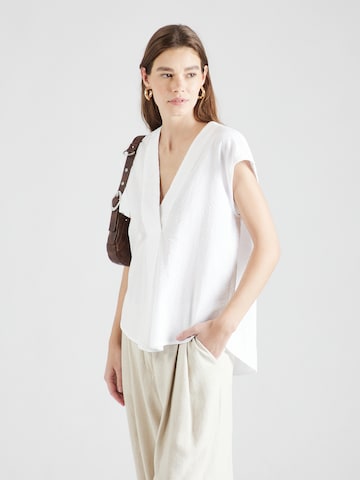 ESPRIT Blouse in Wit: voorkant