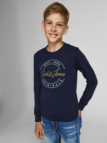 Jack & Jones Junior Sweatshirt 'Jerry' in Blauw: voorkant
