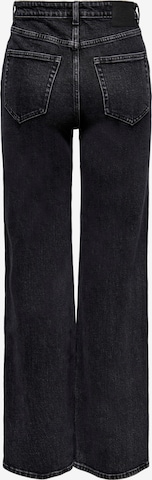 ONLY Wide leg Jeans in Zwart