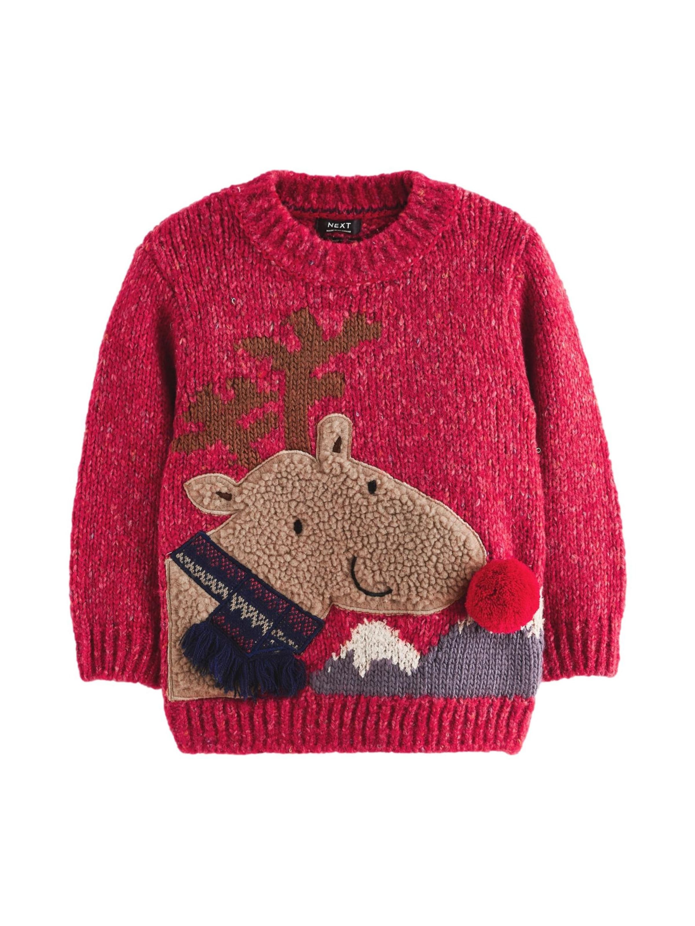 Pull-over Next en rouge : devant