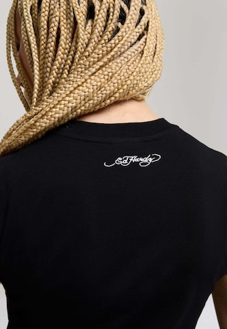 Ed Hardy Tričko 'Panther' – černá