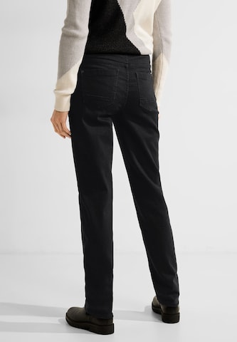 CECIL Slimfit Jeans in Schwarz