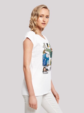 T-shirt 'Fantastic Beasts 2 Chibi Newt' F4NT4STIC en blanc
