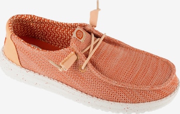 HEY DUDE Mokassin 'Hey Dude Wendy Stretch Sox' in Orange: Vorderseite