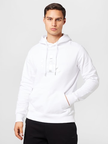 Calvin Klein Jeans Sweatshirt 'Essentials' in White: front