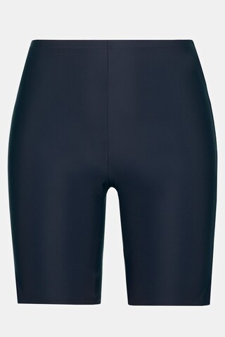 Ulla Popken Skinny Shorts in Blau: Vorderseite