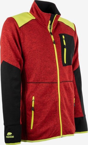 FORSBERG Fleecejacke 'Loggers II' in Rot