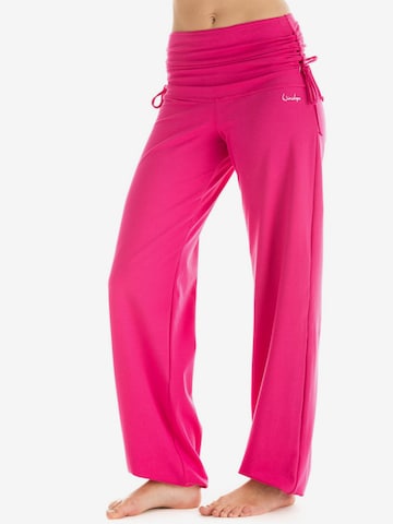 Winshape Tapered Sports trousers 'WH1' in Pink