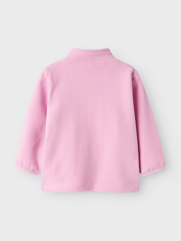 NAME IT Fleece jas 'Paw Patrol' in Roze