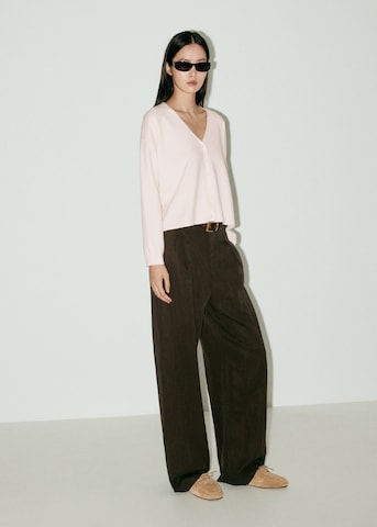 MANGO Cardigan 'NEKKON' i pink