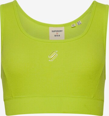 Superdry Sports Top in Green: front