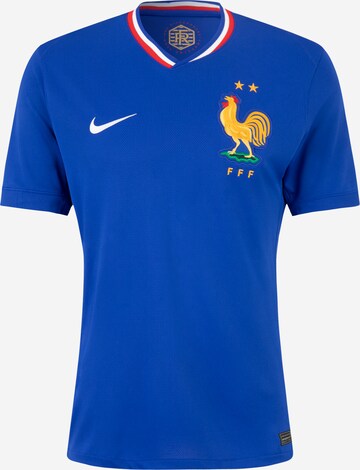 NIKE - Camiseta de fútbol en azul: frente