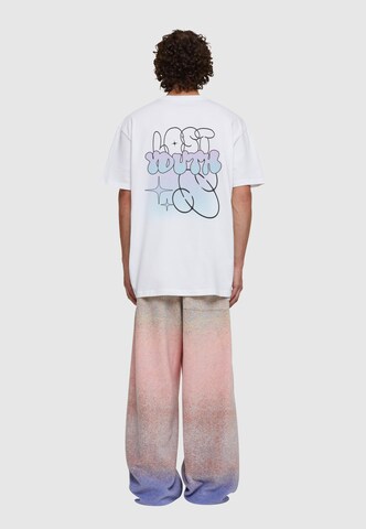 Lost Youth Shirt 'Dreamy Universe' in Wit