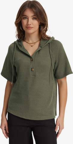 Pull-over 'Tops' MEETWEE en vert : devant