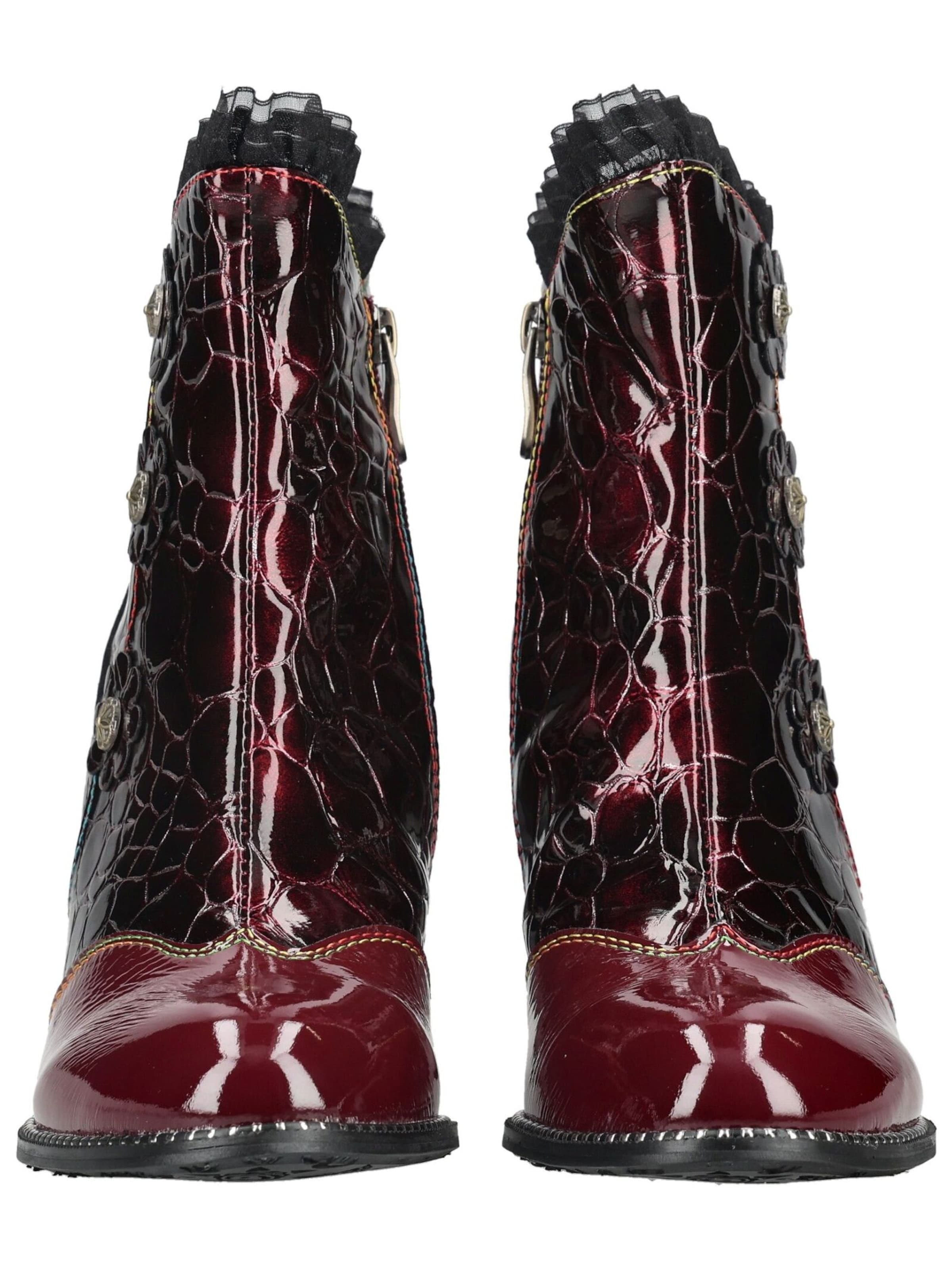 Bottines Laura Vita en rouge