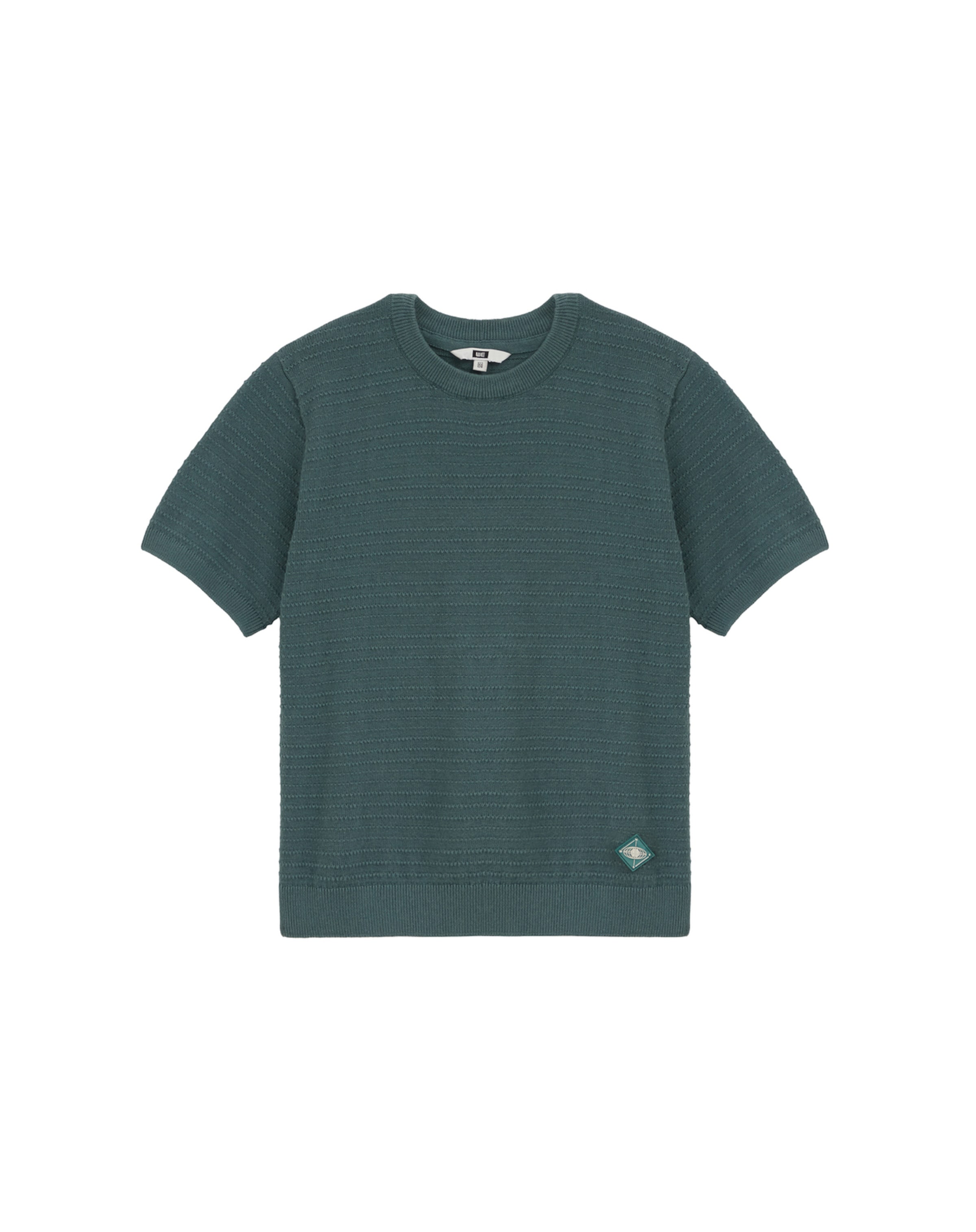 Pull-over WE Fashion en vert : devant