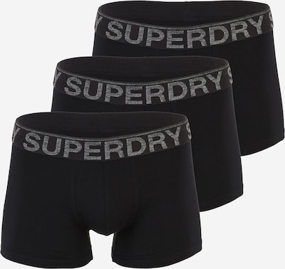 Superdry & Co Bokserice u tamo siva / crna, Pregled proizvoda