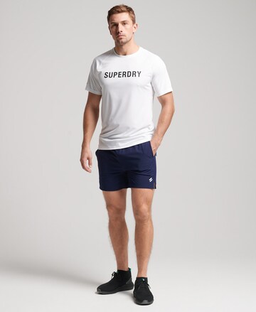 Superdry Performance Shirt 'Train Active' in White