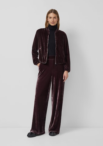 s.Oliver Wide leg Broek in Rood