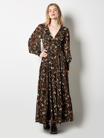 Apricot Dress in Mixed colours: front