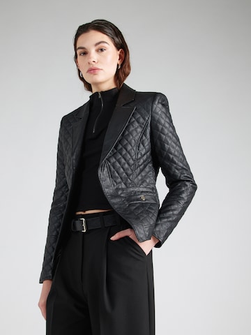 Blazer River Island en noir : devant