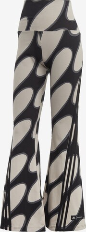 ADIDAS SPORTSWEAR Workout Pants 'Adidas x Marimekko Future Icons' in Brown: front