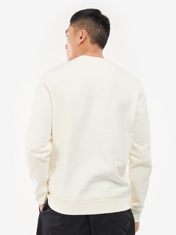 Barbour International Sweater 'Albourne' in White