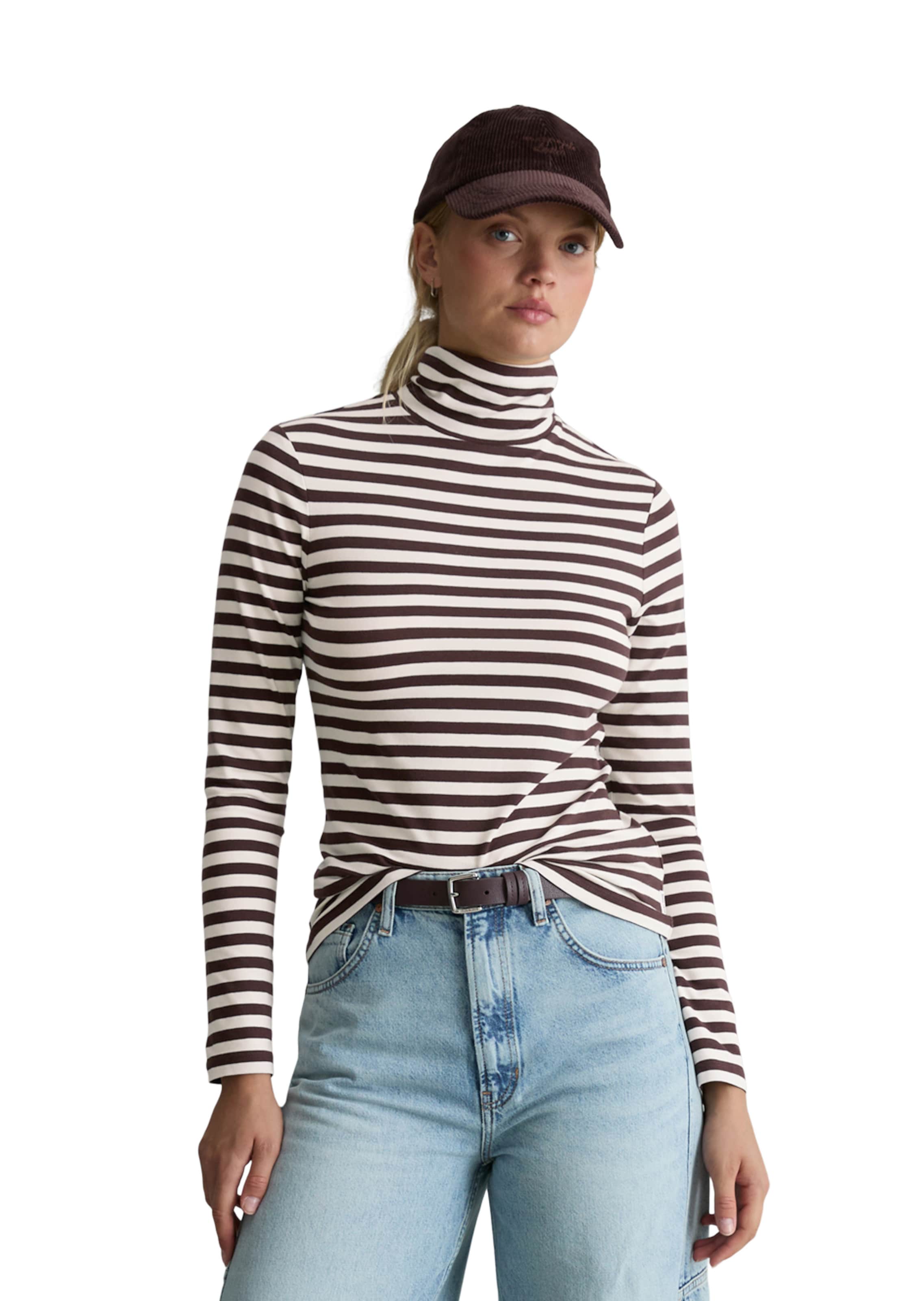 Marc O'Polo DENIM Shirt in Braun: Vorderseite