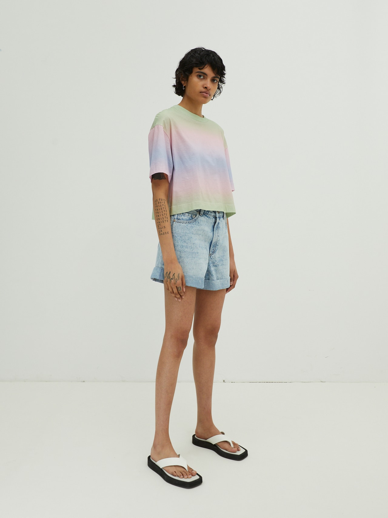 EDITED Produits Jean 'Amy' bleu denim