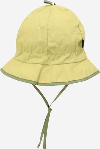 Pălărie de la PURE PURE by Bauer pe galben: față