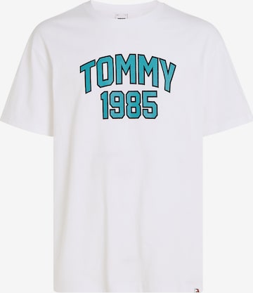 T-Shirt Tommy Jeans en blanc : devant