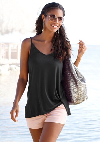 LASCANA Top in Black: front