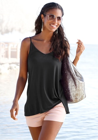 LASCANA Top in Black: front