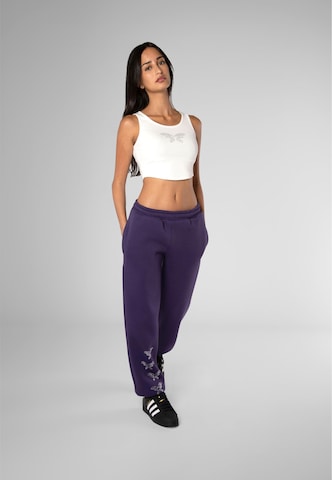 Felicious Tapered Pants in Purple