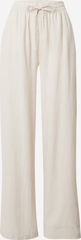 VERO MODA Wide leg Broek 'LINN' in Grijs: voorkant