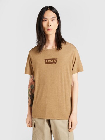 Regular T-Shirt LEVI'S ® en vert : devant