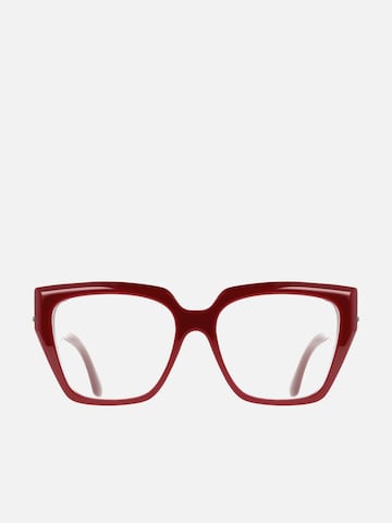 Lunettes de soleil FERRAGAMO en rouge
