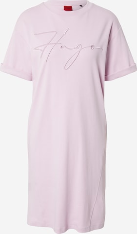 HUGO Kleid 'Neyle' in Pink: predná strana