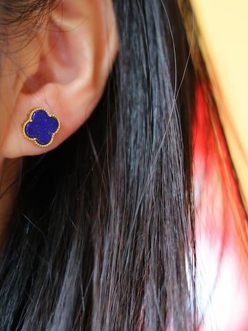 Boucles d'oreilles LanLivia en bleu