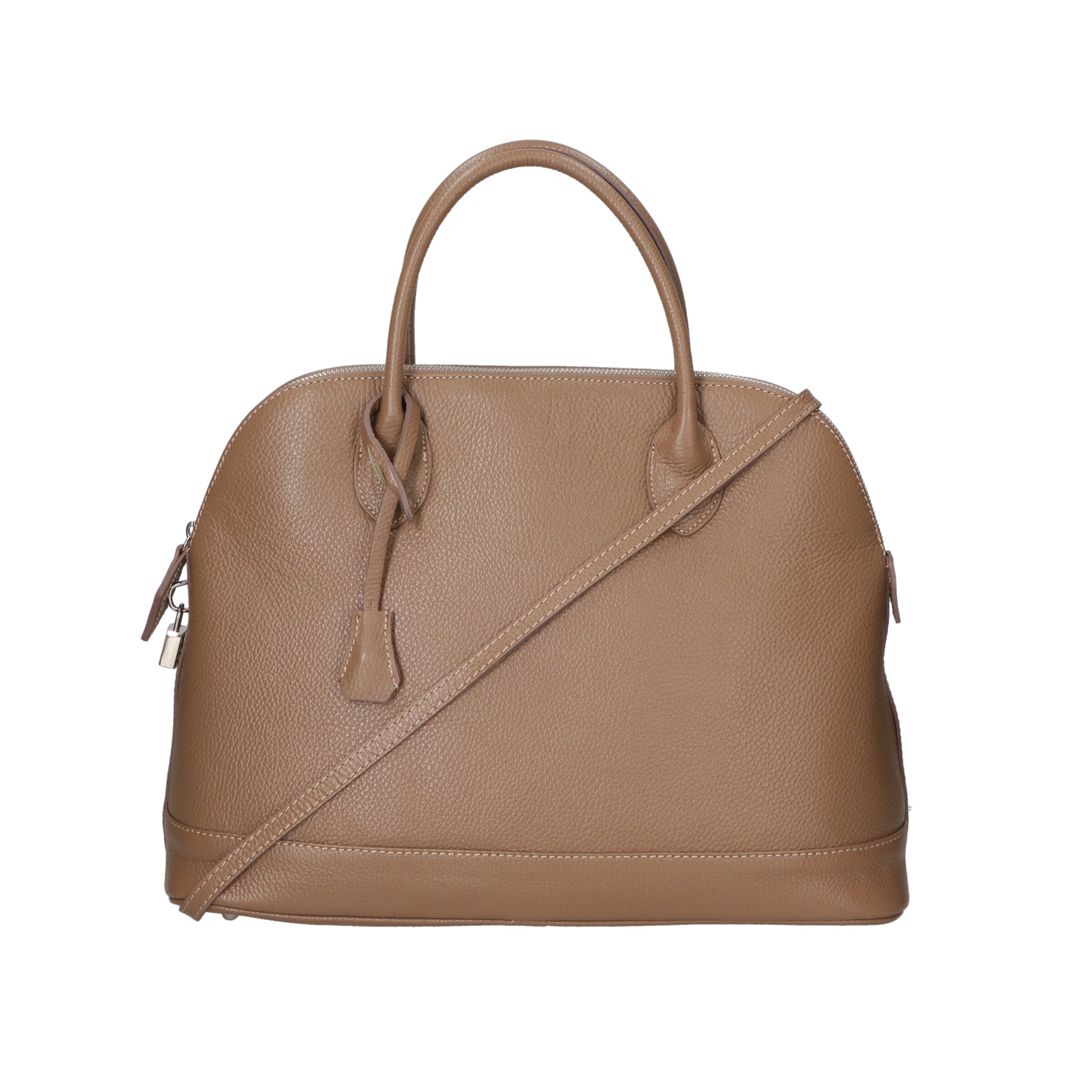 Gave Lux Handbag in Beige: front