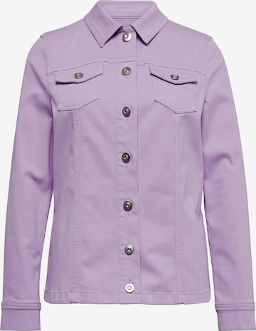 Goldner Between-Season Jacket in Purple: front